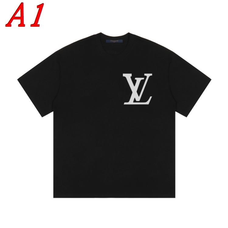 2025新作 LOUIS VUITTONルイヴィトン ラウンドネック 半袖Tシャツ コスパ良