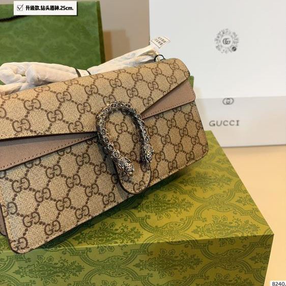 2025 センシュアル ショルダーバッグ/ショルダーバッグ GUCCI グッチ 25CM