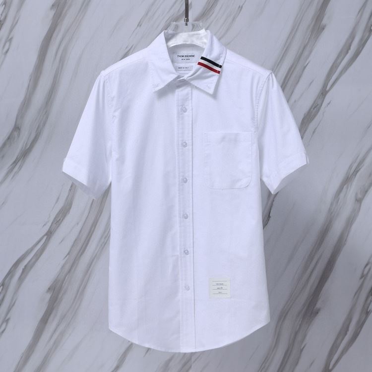 25新作 おすすめ THOM BROWNE トムブラウン シャツ 0=S 1=M 2=L 3=XL 4=XXL