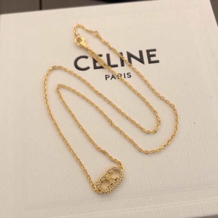 セリーヌ ネックレス 2025SS 色褪せない CELINE