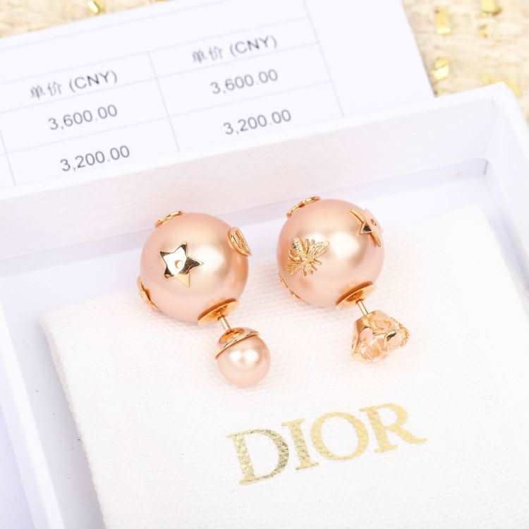 ディオール イヤリング 2025SS 精密加工 DIOR