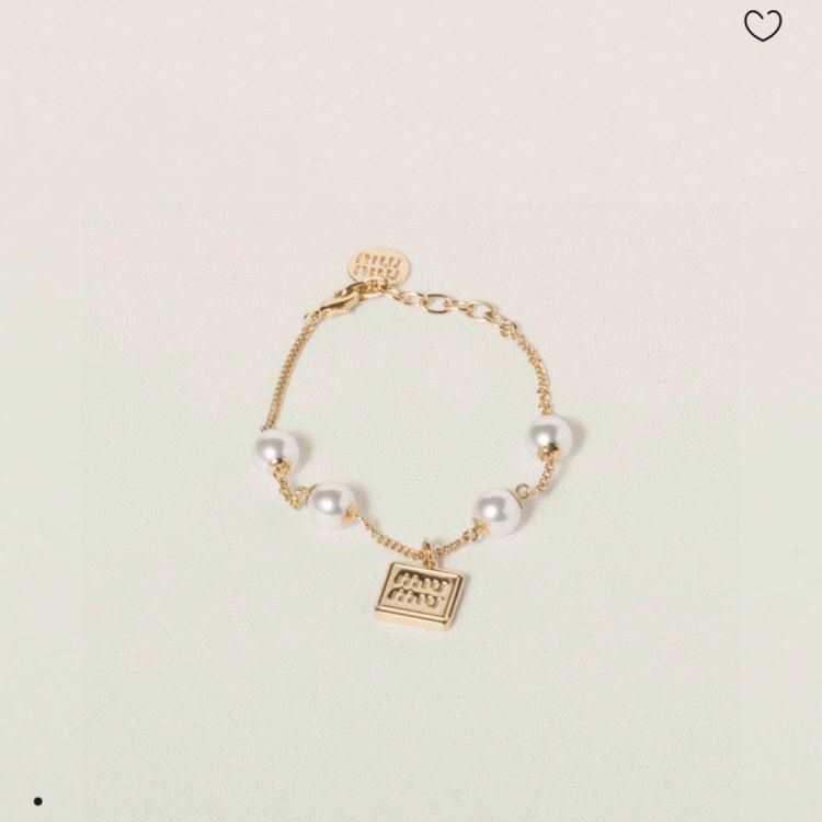 ミュウミュウ ブレスレット/バングル 2025SS 水に強い MIU MIU