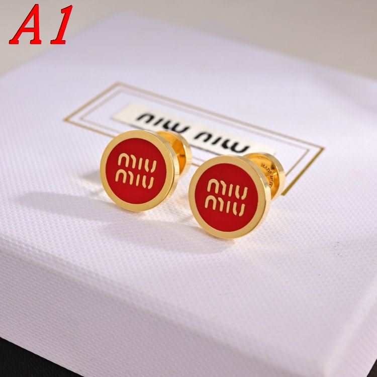ミュウミュウ ピアス 2025SS 手入れ不要 MIU MIU