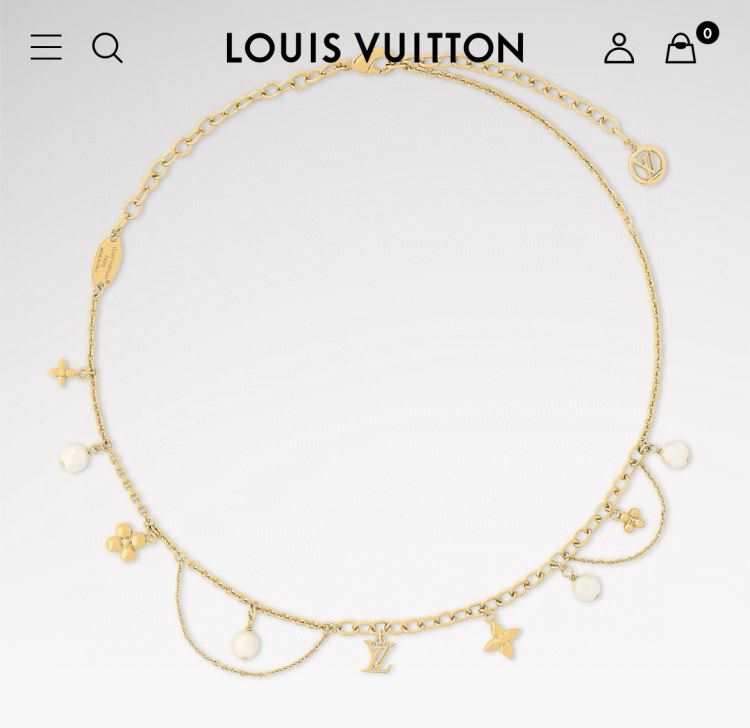 ルイヴィトン ネックレス 2025SS こだわりの製法 LOUIS VUITTON