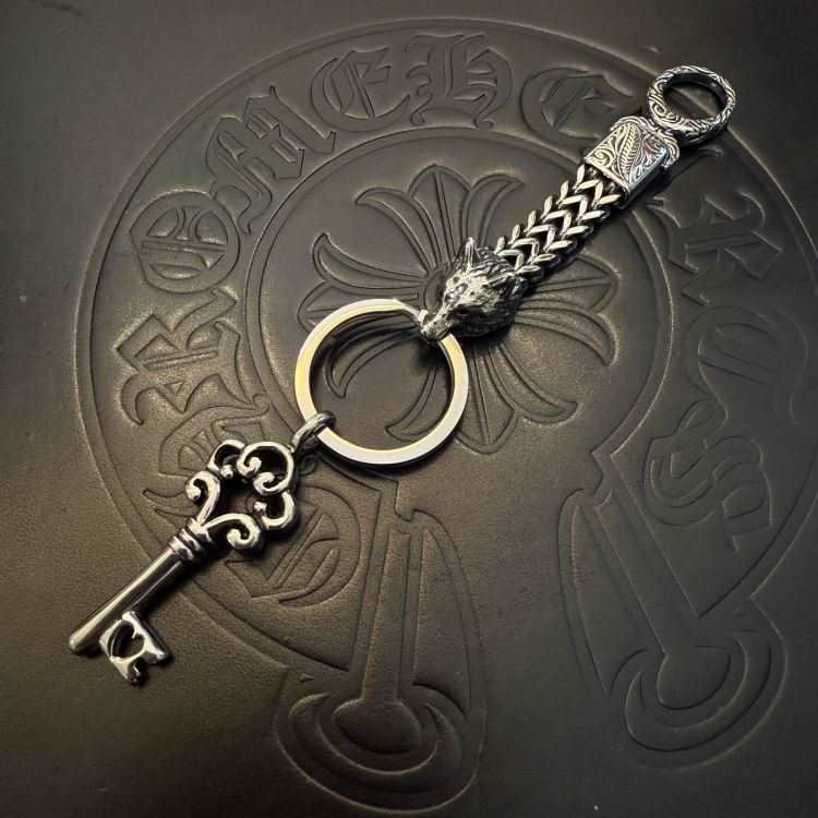 クロムハーツ キーホルダー 2025SS 高級仕様 CHROME HEARTS