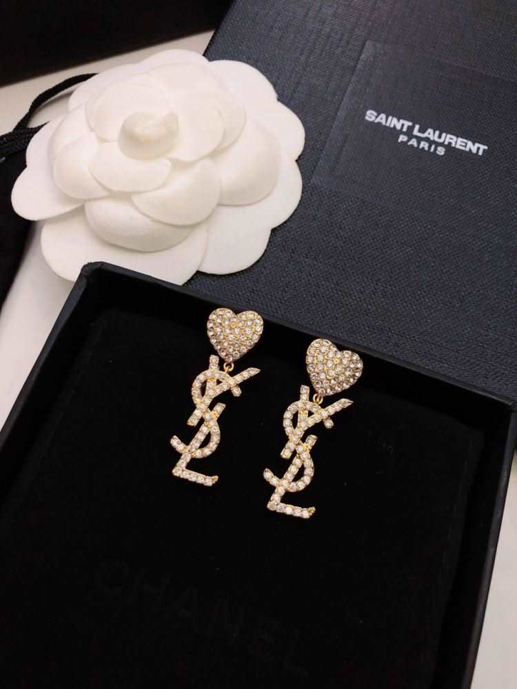 イヴ サンローラン ピアス 2025SS スタイリッシュな定番 YSL