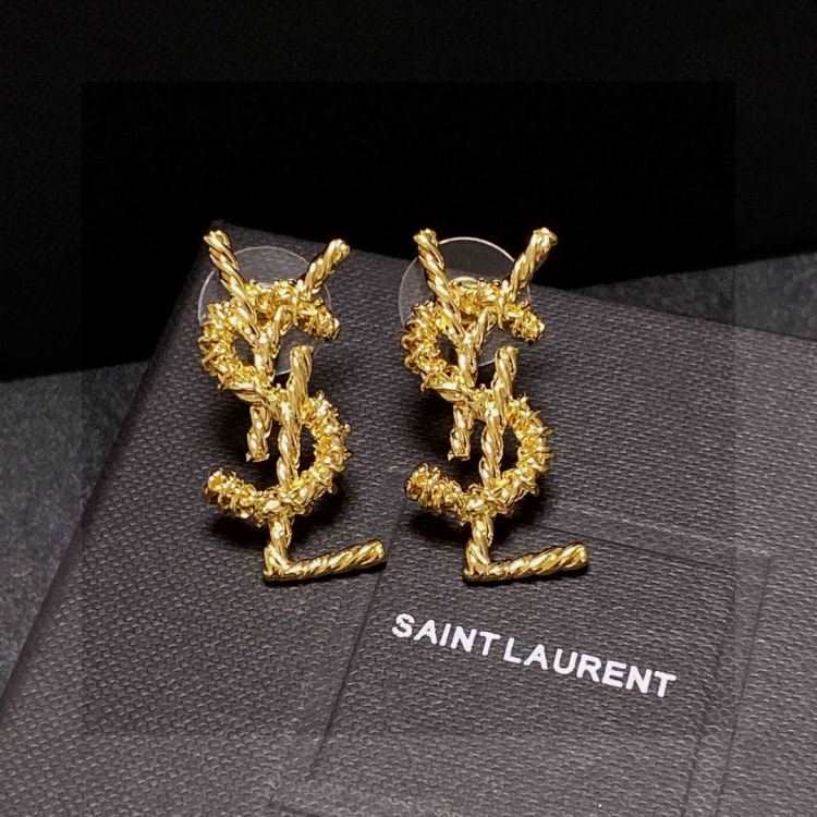 イヴ サンローラン ピアス 2025SS 精密加工 YSL