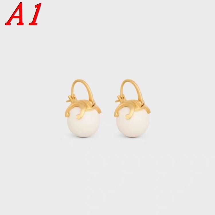 セリーヌ ピアス 2025SS 多层コーティング CELINE