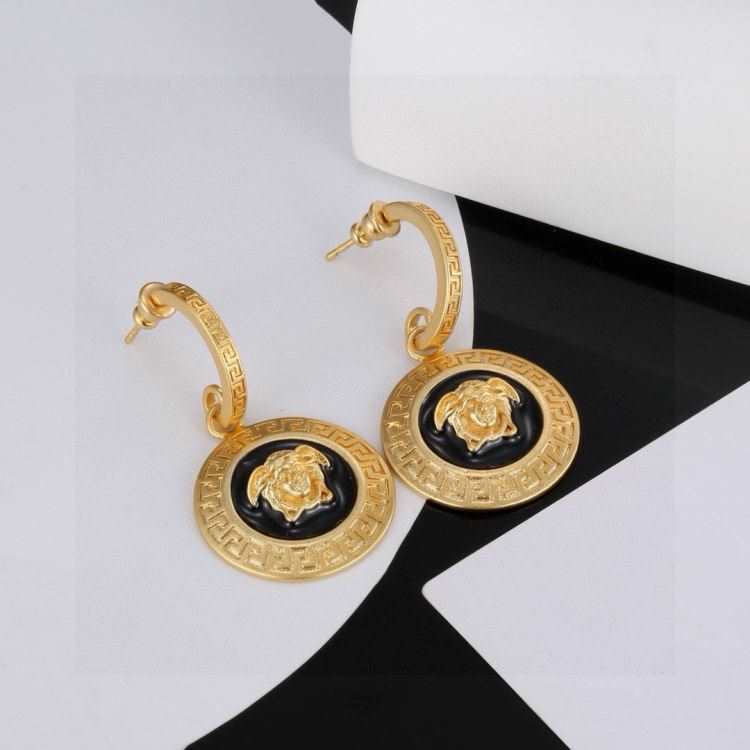 ヴェルサーチ イヤリング 2025SS 洗っても色落ちなし VERSACE