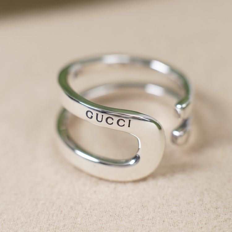 グッチ リング/指輪 2025SS 摩擦で色落ちしない GUCCI