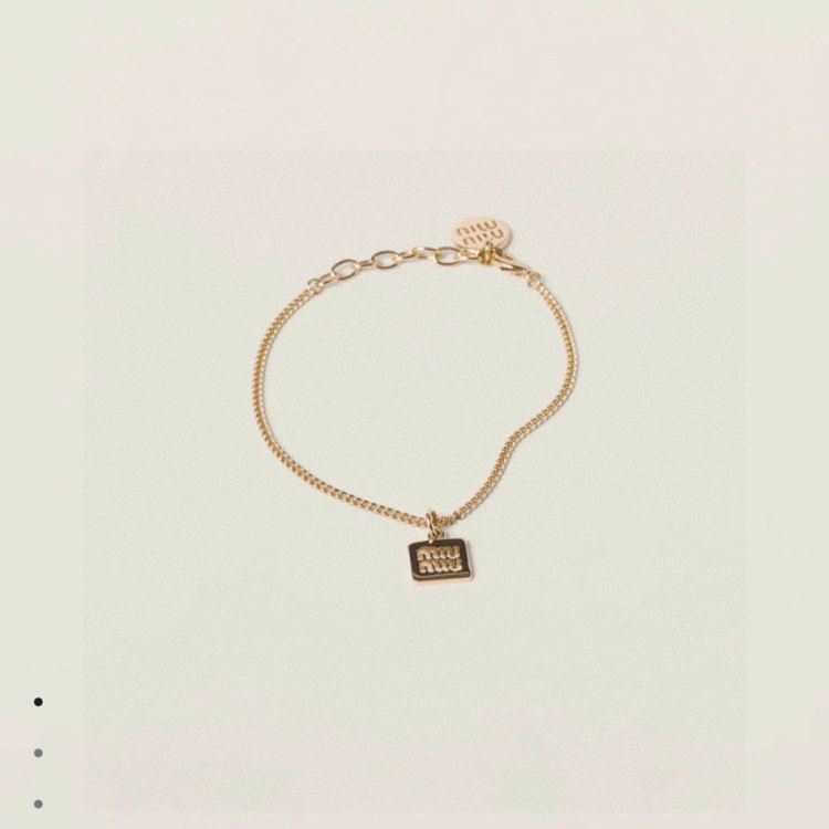 ミュウミュウ ブレスレット/バングル 2025SS 汗に強い MIU MIU