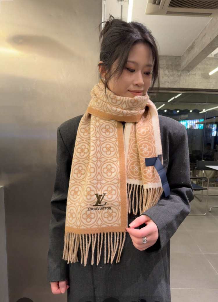 2025AW ルイヴィトン ショール 話題 男女兼用