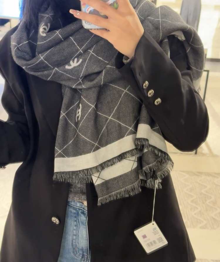 2025AW シャネル ショール 品質保証 男女兼用