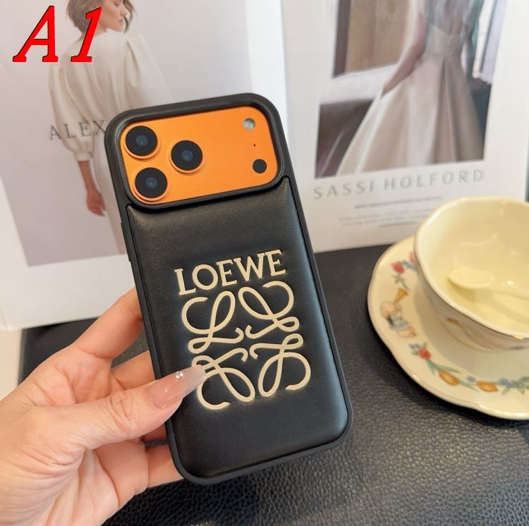 2026秋冬LOEWEロエベIPHONE 携帯カバーストリート系