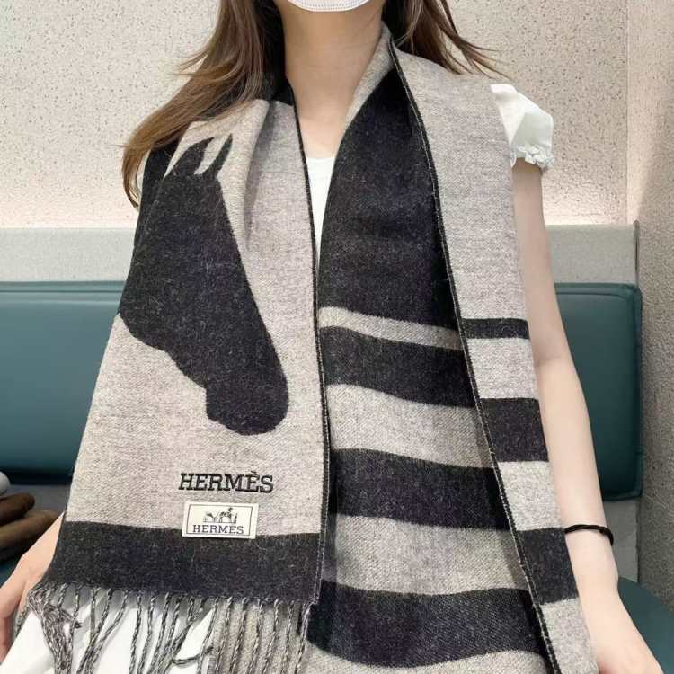 2025新品 エルメス ショール 数量限定 男女兼用