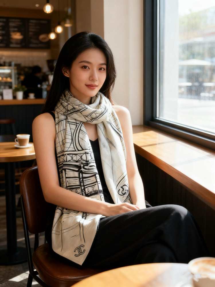 2025-26秋冬 シャネル ショール ベストセラー 男女兼用