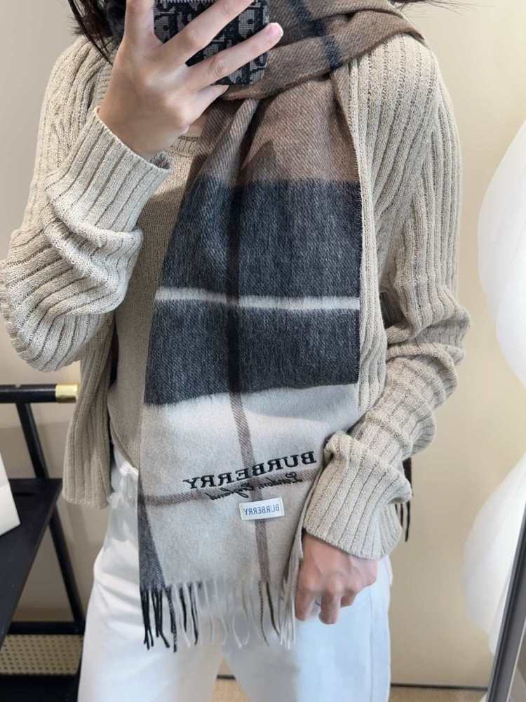 2025FW バーバリー ショール 特価 男女兼用