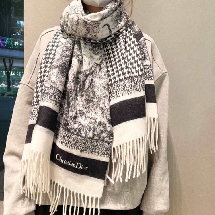 2025FW ディオール ショール ネット限定 男女兼用