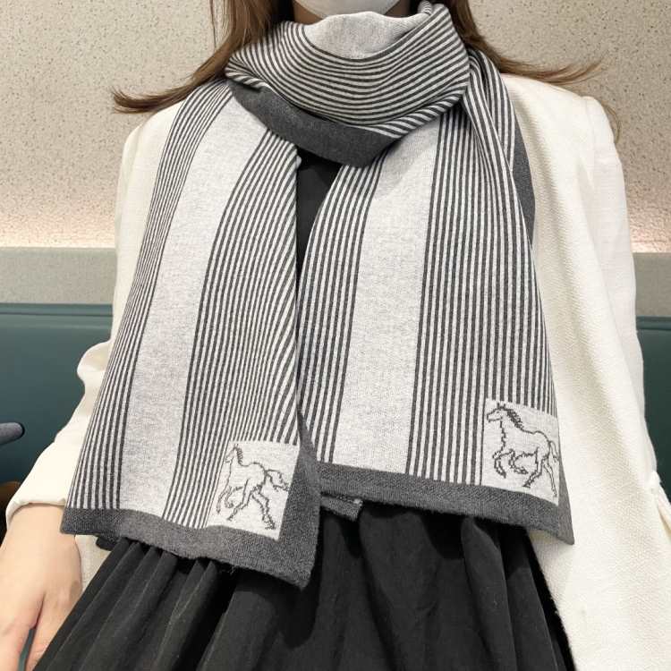 2025FW エルメス ショール 新登場 男女兼用