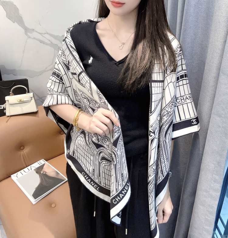 2025FW シャネル ショール ネット限定 男女兼用