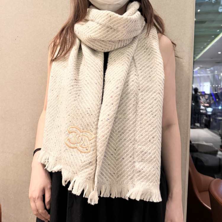 2025FW シャネル ショール 上質 男女兼用