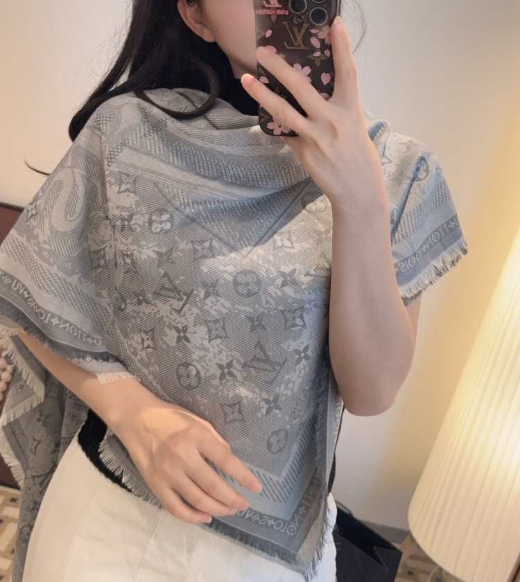 2025新品 ルイヴィトン ショール 在庫あり 男女兼用