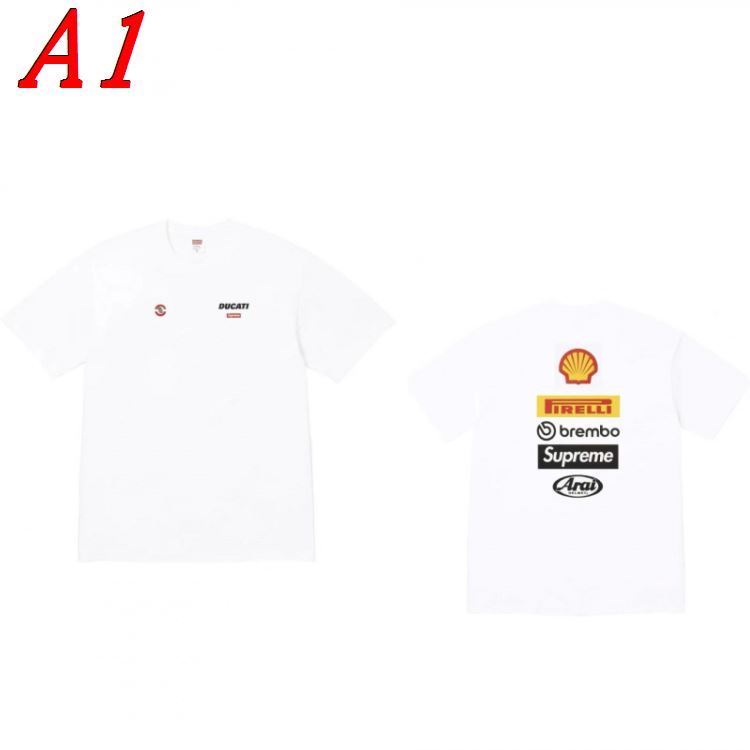 2026新品 SUPREME 半袖Tシャツ 男女兼用 クール&カジュアル