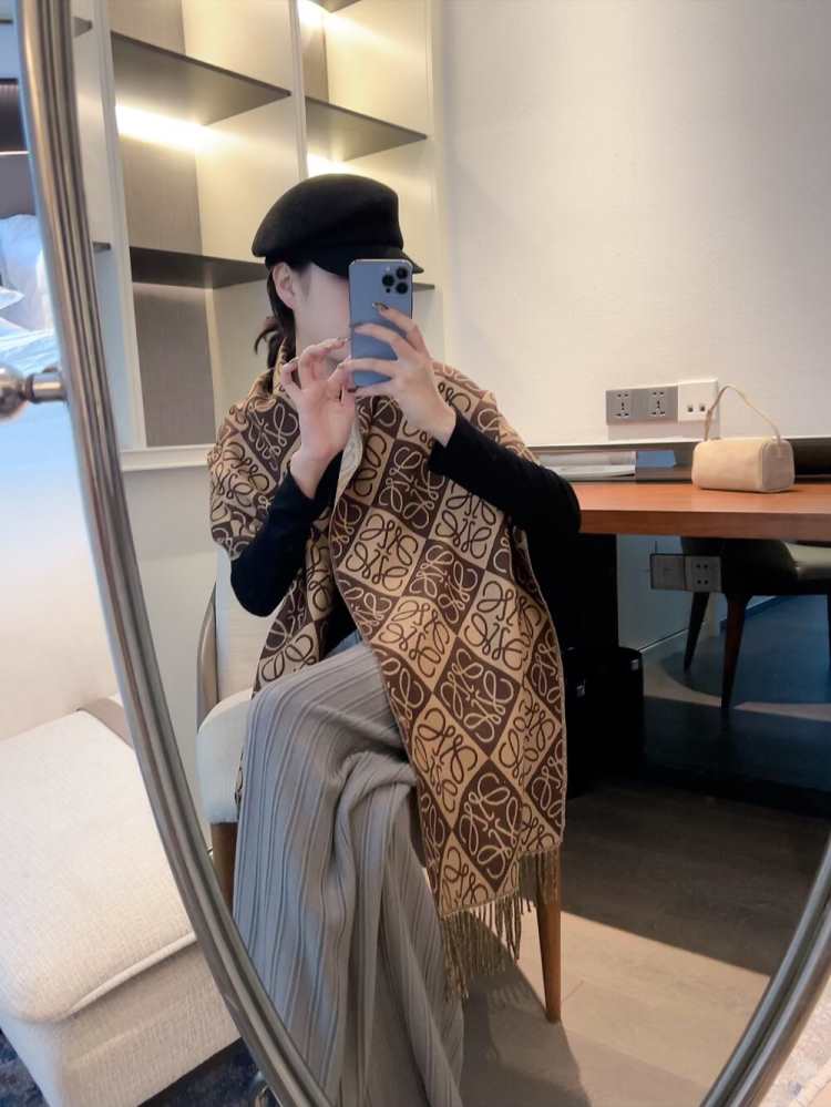 2025新作 ロエベ ショール 新商品 男女兼用