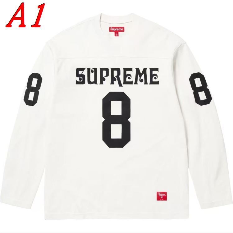 2026新作 SUPREME 長袖Tシャツ 男女兼用 グローバルスタイル