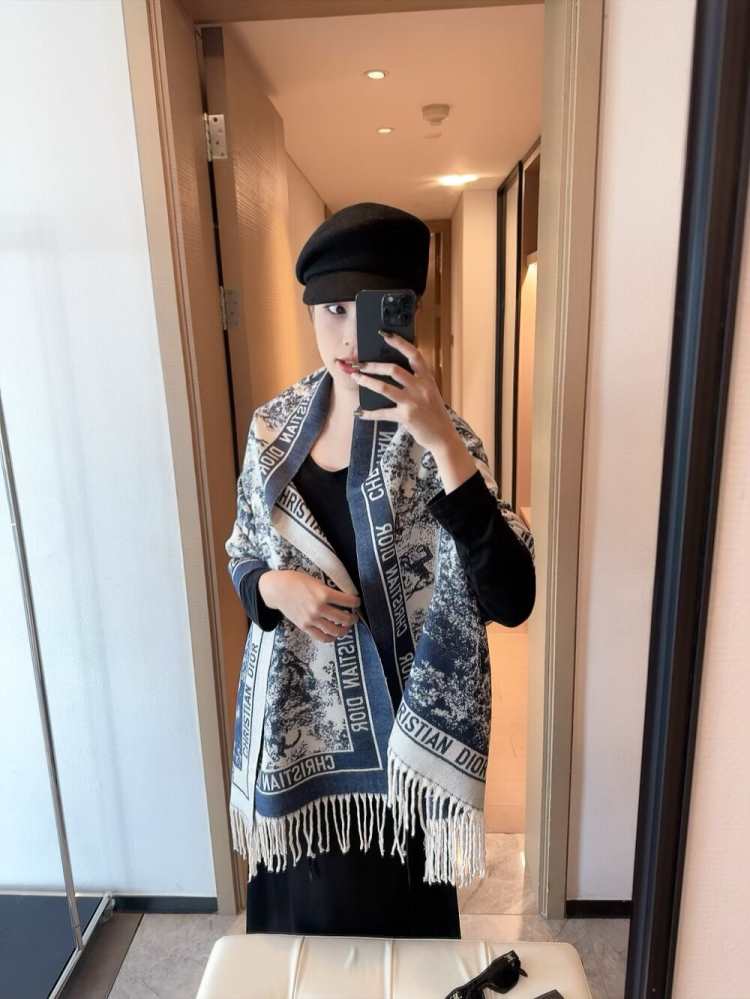 2025AW ディオール ショール バーゲン 男女兼用