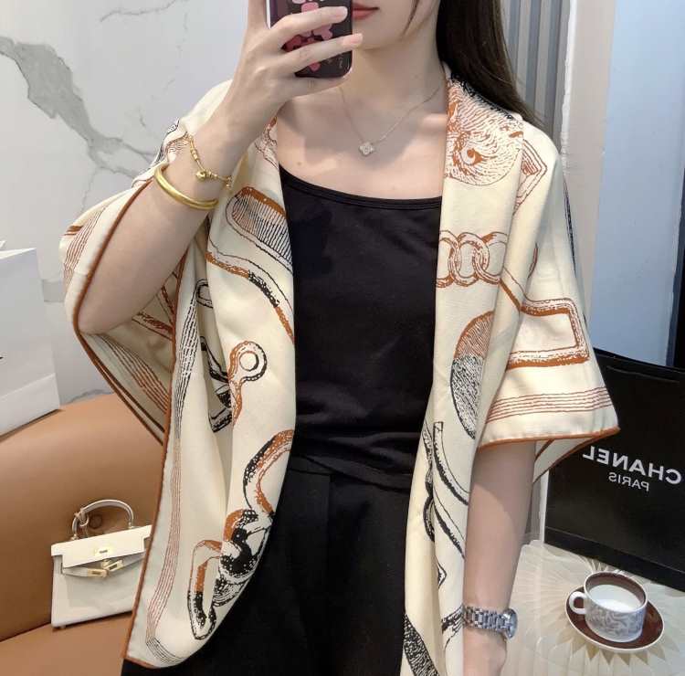 2025AW エルメス ショール 本物 男女兼用
