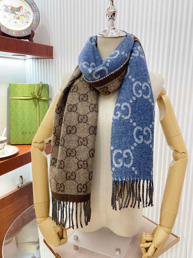 2025秋冬 グッチ ショール おすすめ 男女兼用