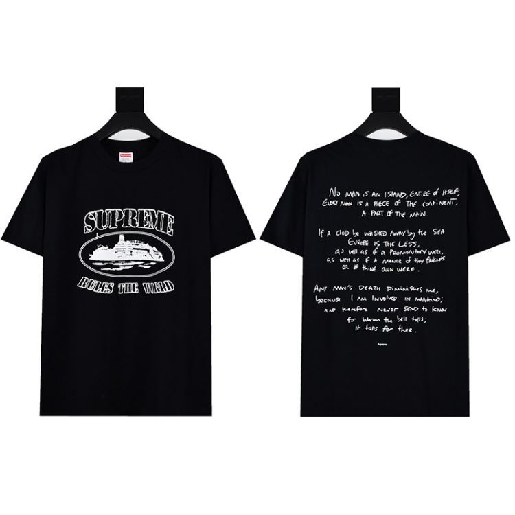 2026秋冬 SUPREME 半袖Tシャツ 男女兼用 シーン別対応