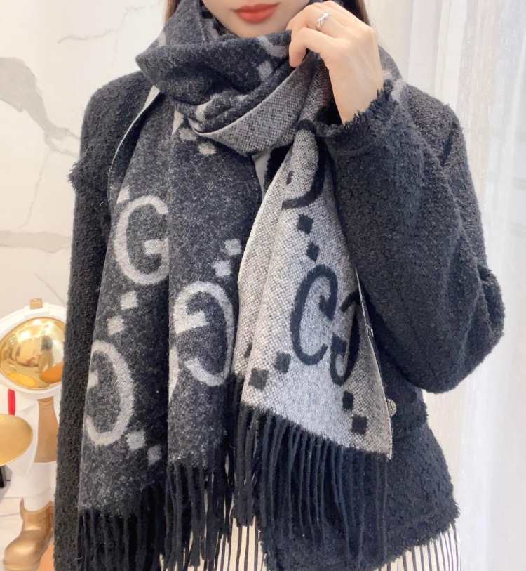 2025AW グッチ ショール 品質保証 男女兼用