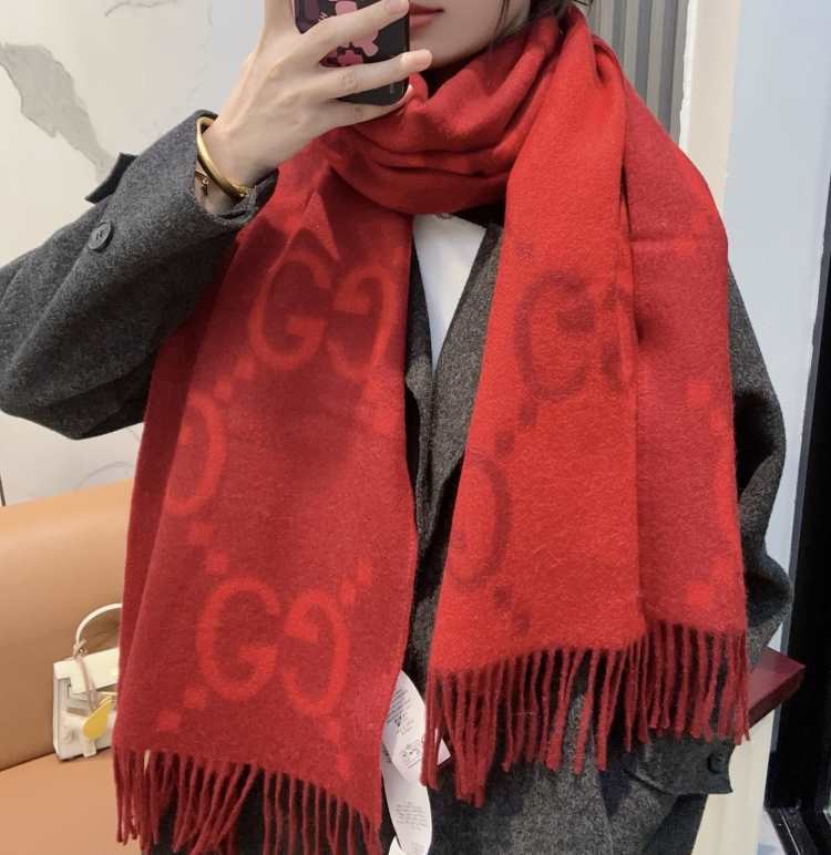 2025新品 グッチ ショール 厳選 男女兼用