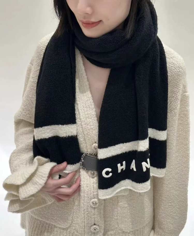 2025-26秋冬 シャネル ショール 激安 男女兼用