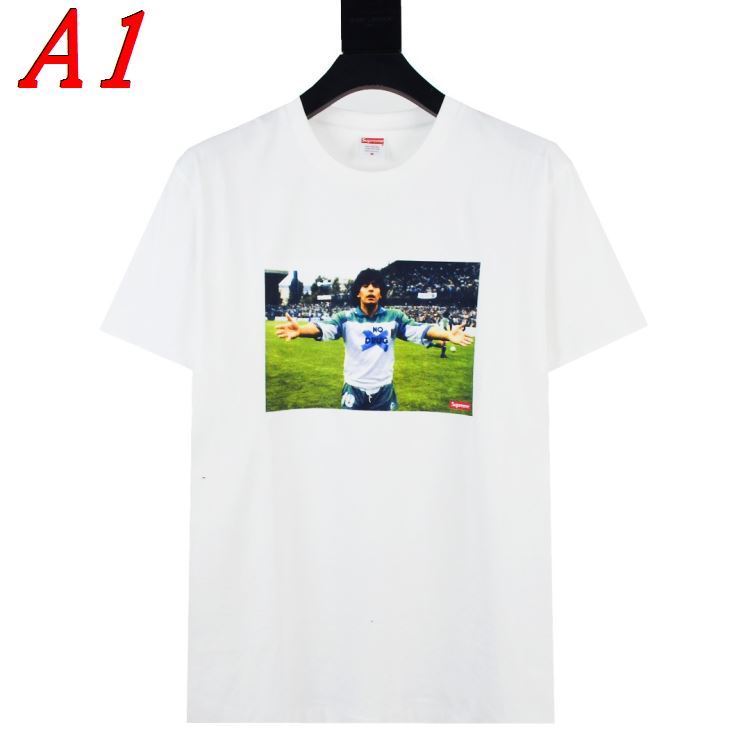 2026秋冬 SUPREME 半袖Tシャツ 男女兼用 ミニマリズム