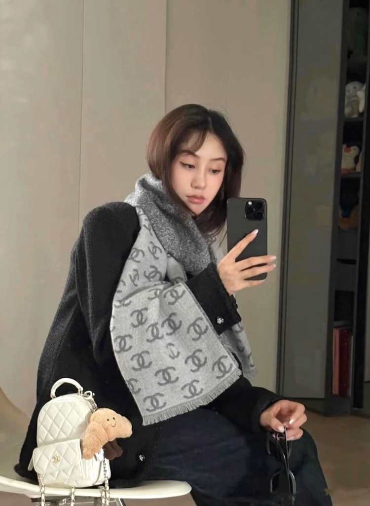 2025FW シャネル ショール コラボ 男女兼用