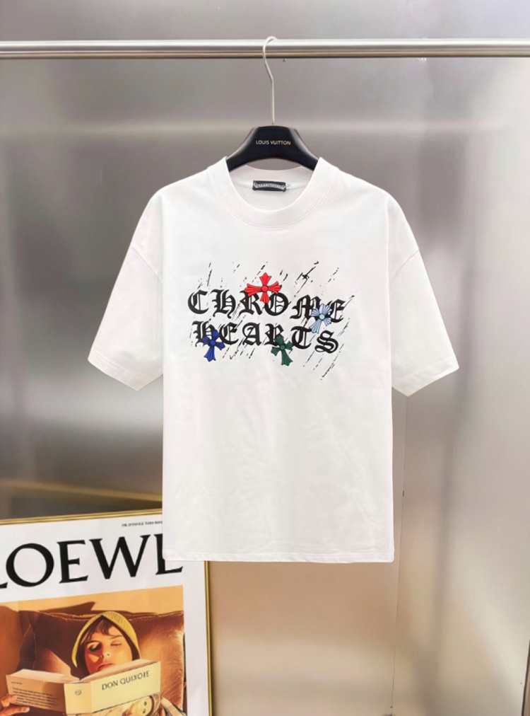 今季新作 クロムハーツ 【アンニュイ】 ノスタルジックTシャツ ヴィンテージ風 着回し自在