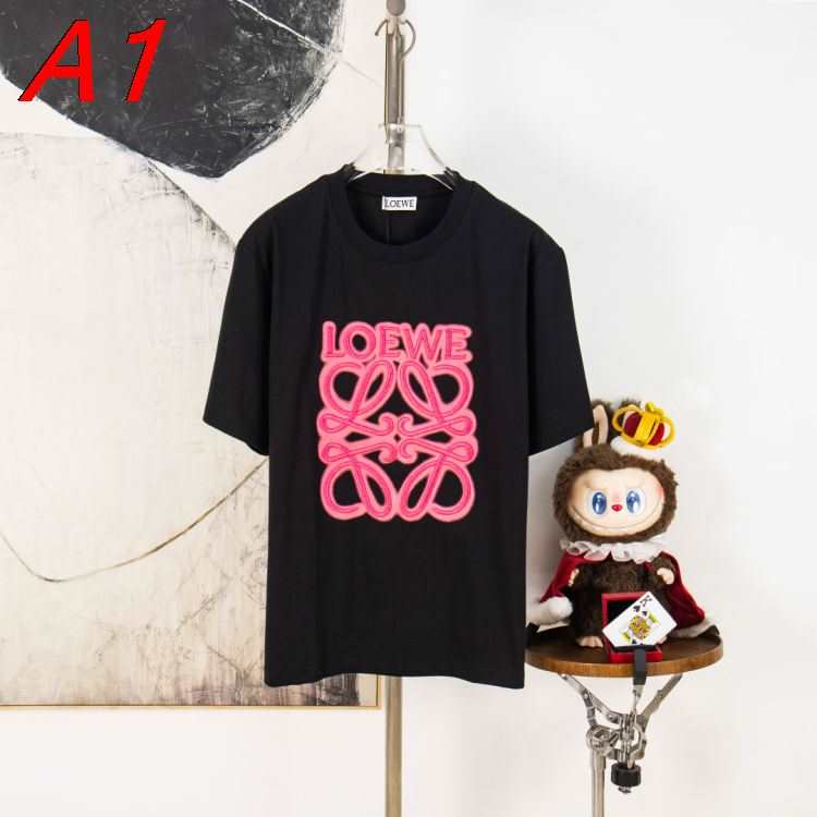 2026年モデル ロエベ 【アメカジ】 ヴィンテージ風Tシャツ ワークスタイル 着回し自在