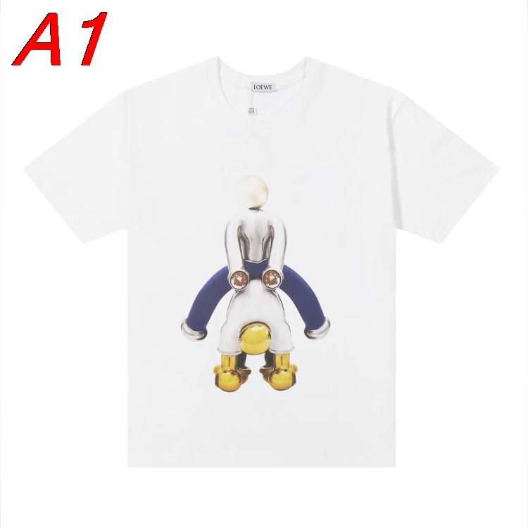 ロエベ 【クール&カジュアル】 エッジーなTシャツ ストリート系 着回し自在