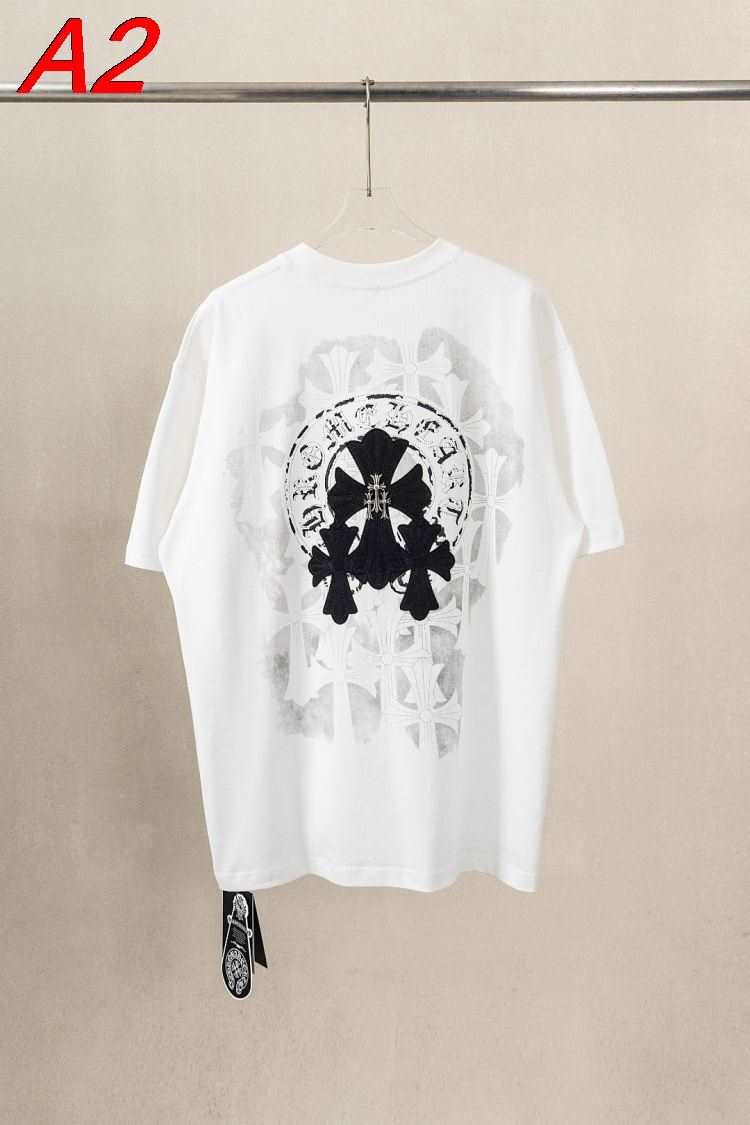 最新作 クロムハーツ 【ミニマル】 ノームコアTシャツ クリーン 着回し自在 - 画像 (2)