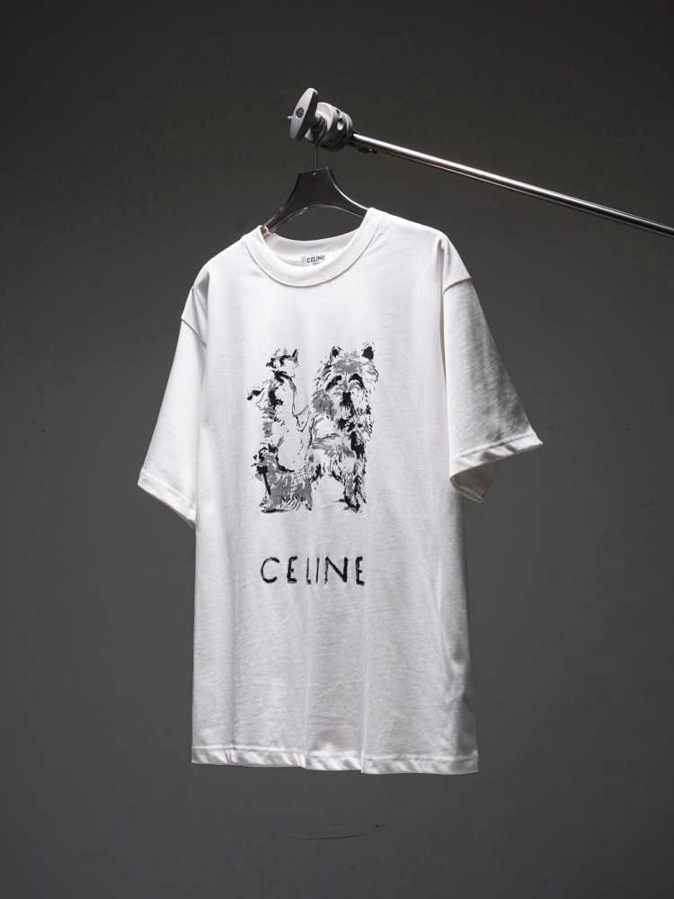最新作 セリーヌ 【リラックス】 ナチュラルテイストTシャツ ヘルシー 着回し自在