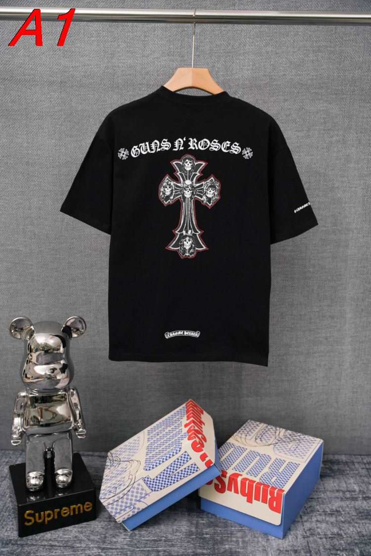 クロムハーツ 【プレイフル】 ユニークTシャツ グラフィック 着回し自在