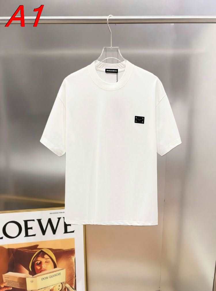 2026年コレクション ドルチェ＆ガッバーナ 【着回し自在】 デイリーユースTシャツ コスパ良