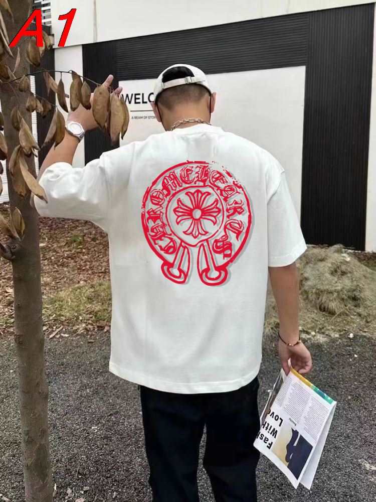 2026年トレンド クロムハーツ 【コスパ良】 ベーシックTシャツ マルチシーズン 着回し自在