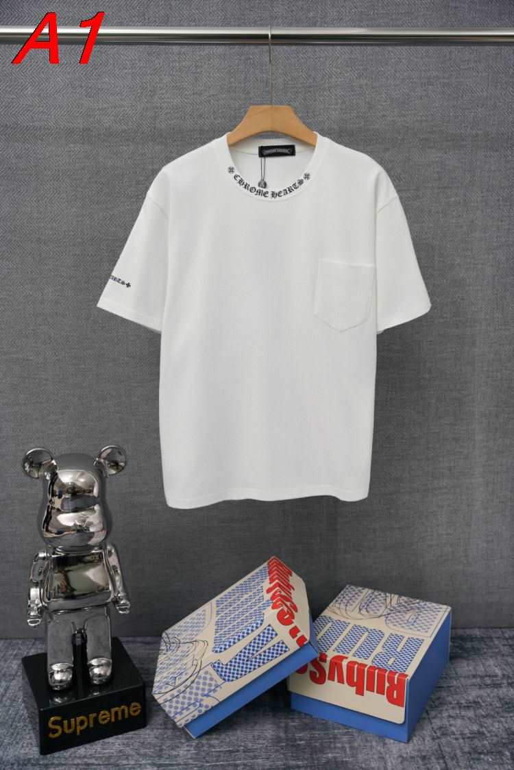 今季新作 クロムハーツ 【ジェンダーレス】 ストリート系ミックスTシャツ