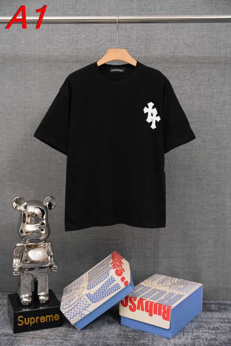 最新作 クロムハーツ 【ミリタリー】 ワークスタイルTシャツ