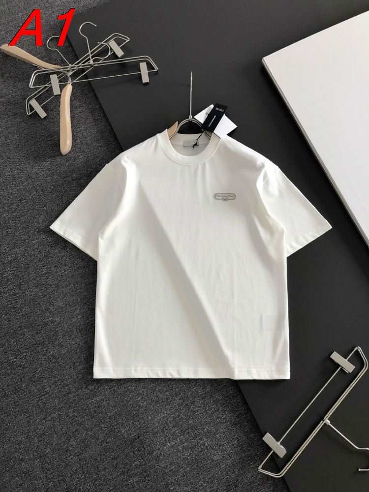 2026年トレンド ディオール 【ミニマル】 ノームコアTシャツ クリーン 着回し自在