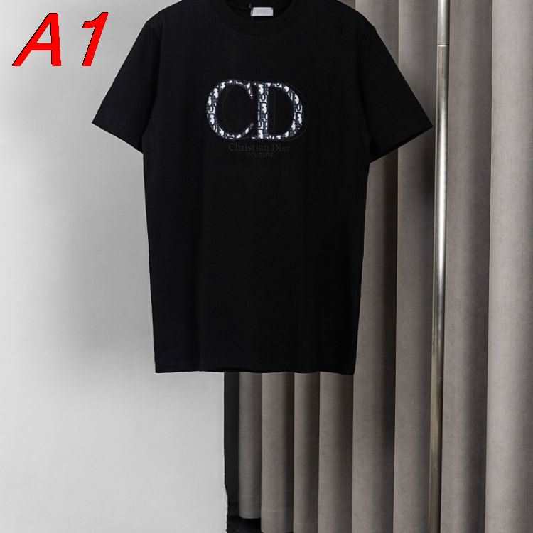 2026年モデル ディオール 【プレイフル】 ユニークTシャツ グラフィック 着回し自在